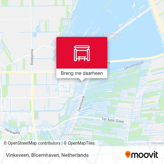 Vinkeveen, Bloemhaven kaart