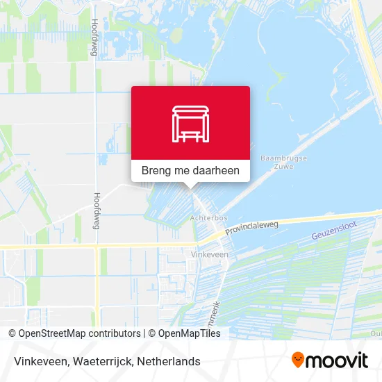 Vinkeveen, Waeterrijck kaart