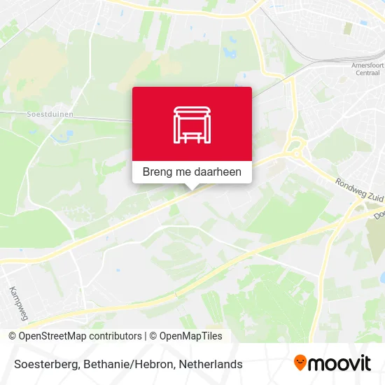 Soesterberg, Bethanie/Hebron kaart