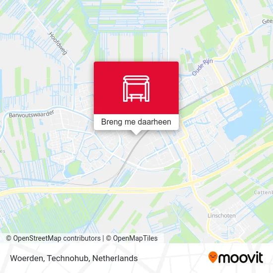 Woerden, Technohub kaart