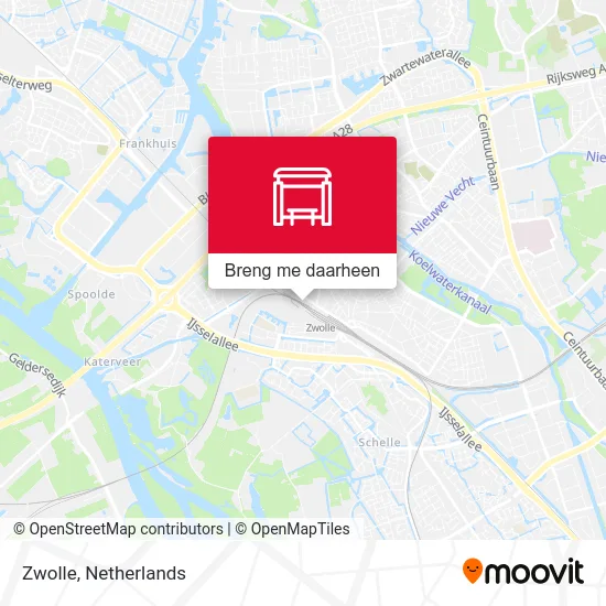 Zwolle kaart