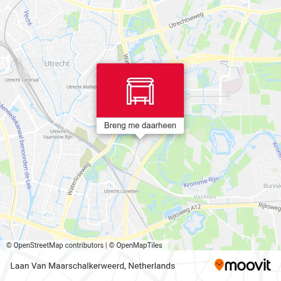 Laan Van Maarschalkerweerd kaart
