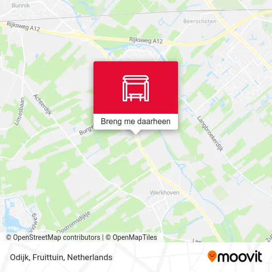 Odijk, Fruittuin kaart