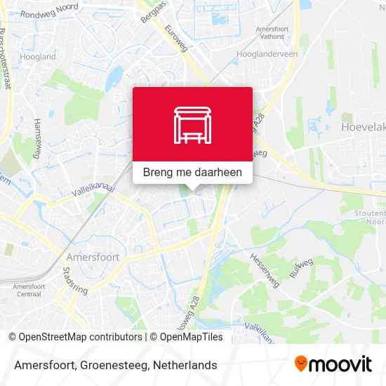 Amersfoort, Groenesteeg kaart