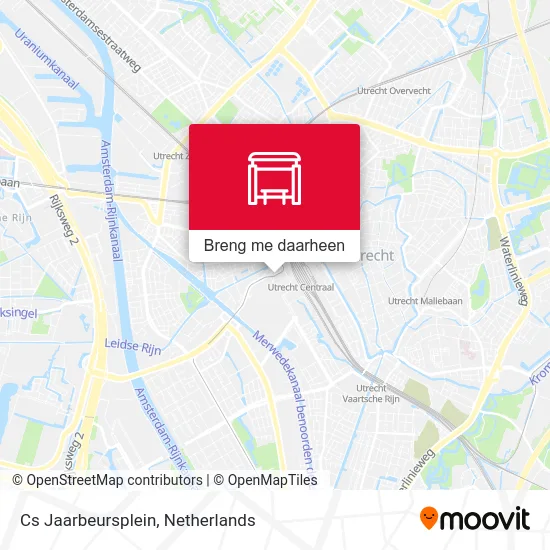Cs Jaarbeursplein kaart