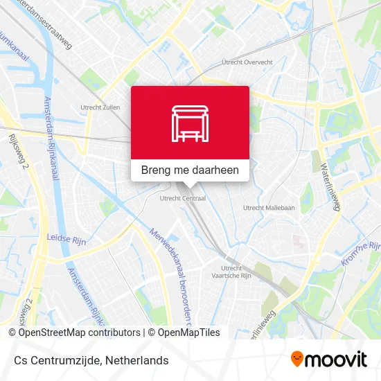 Cs Centrumzijde kaart