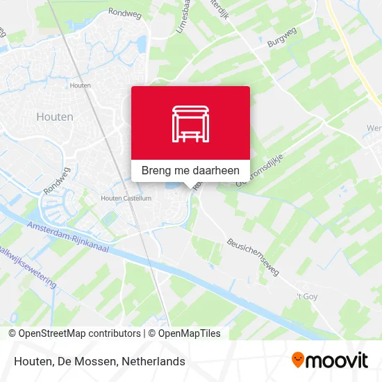Houten, De Mossen kaart