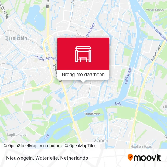 Nieuwegein, Waterlelie kaart