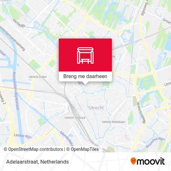 Adelaarstraat kaart