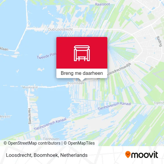 Loosdrecht, Boomhoek kaart