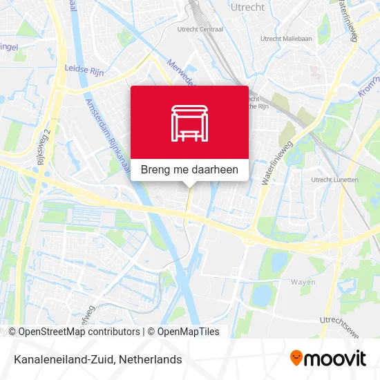 Kanaleneiland-Zuid kaart