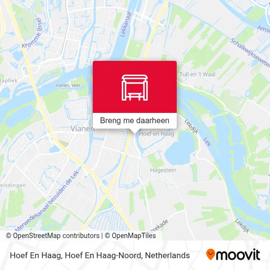 Hoef En Haag, Hoef En Haag-Noord kaart