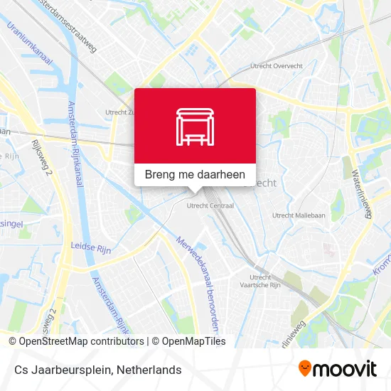 Cs Jaarbeursplein kaart
