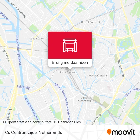 Cs Centrumzijde kaart