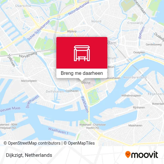 Dijkzigt kaart