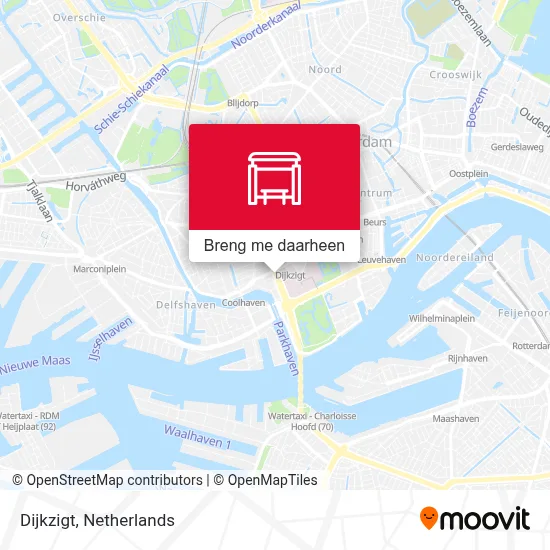 Dijkzigt kaart