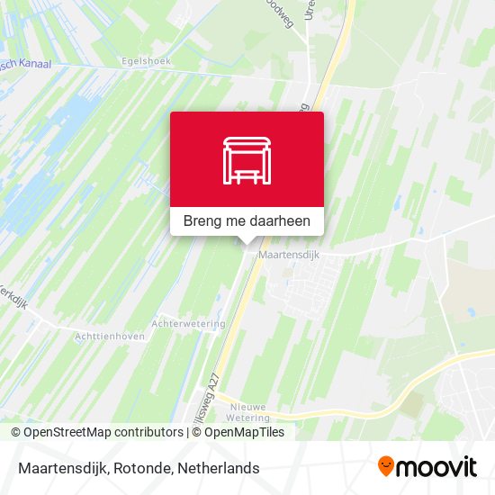 Maartensdijk, Rotonde kaart