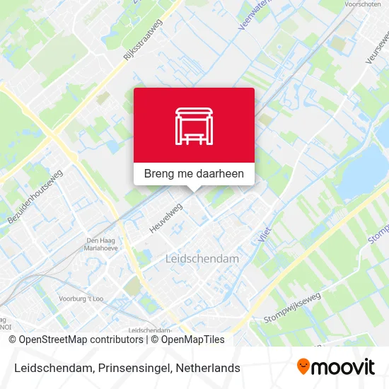 Leidschendam, Prinsensingel kaart