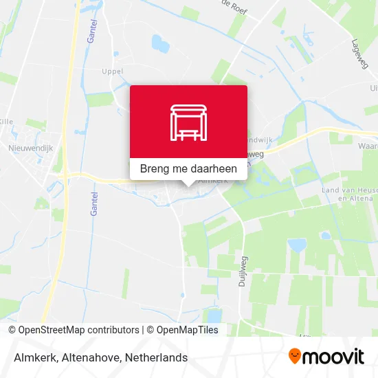 Almkerk, Altenahove kaart