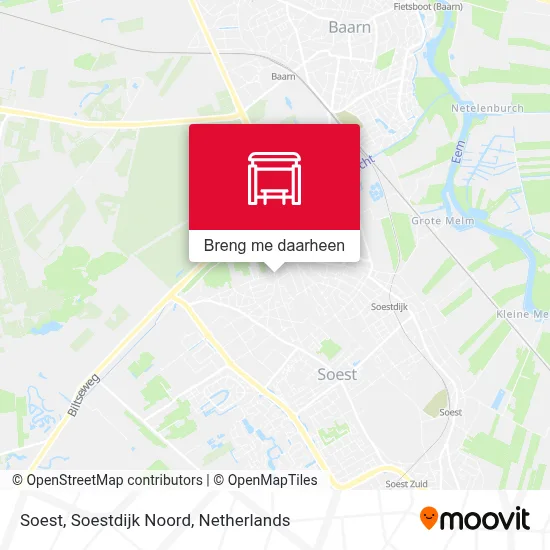 Soest, Soestdijk Noord kaart
