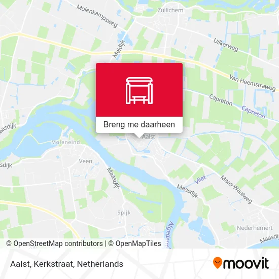 Aalst, Kerkstraat kaart