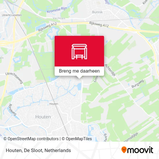 Houten, De Sloot kaart