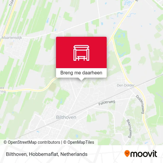 Bilthoven, Hobbemaflat kaart