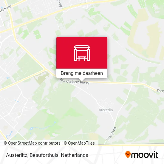 Austerlitz, Beauforthuis kaart