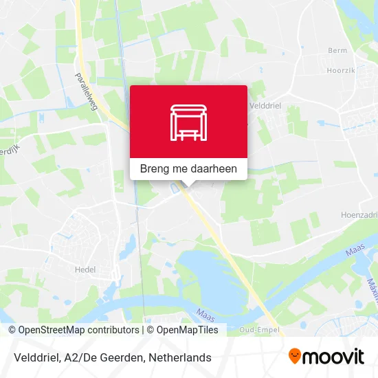 Velddriel, A2/De Geerden kaart