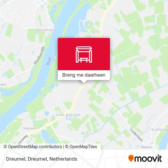 Dreumel, Dreumel kaart