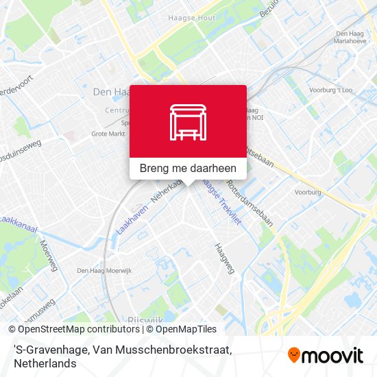 'S-Gravenhage, Van Musschenbroekstraat kaart