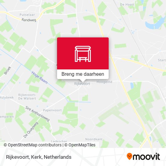 Rijkevoort, Kerk kaart