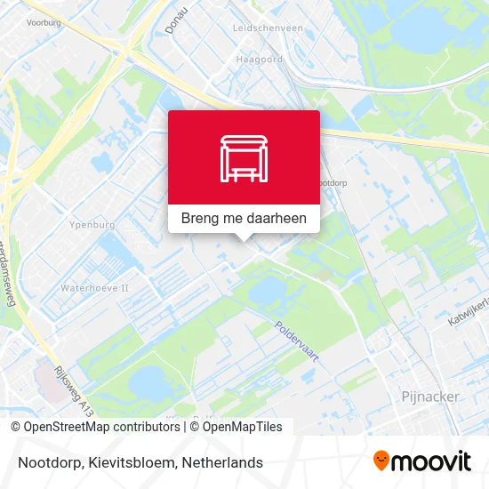 Nootdorp, Kievitsbloem kaart