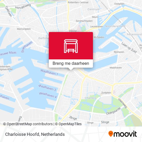 Charloisse Hoofd kaart