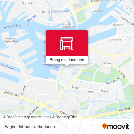Wigboldstraat kaart