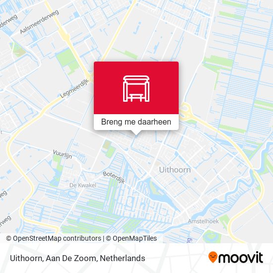 Uithoorn, Aan De Zoom kaart