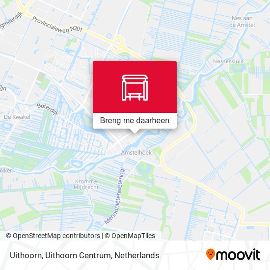 Uithoorn, Uithoorn Centrum kaart