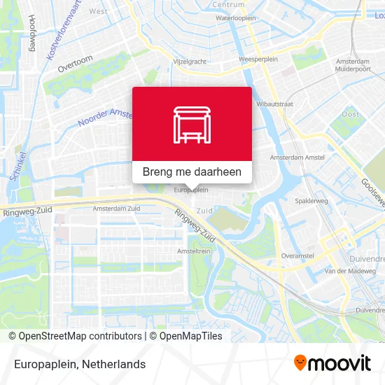 Europaplein kaart