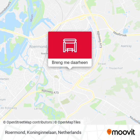 Roermond, Koninginnelaan kaart