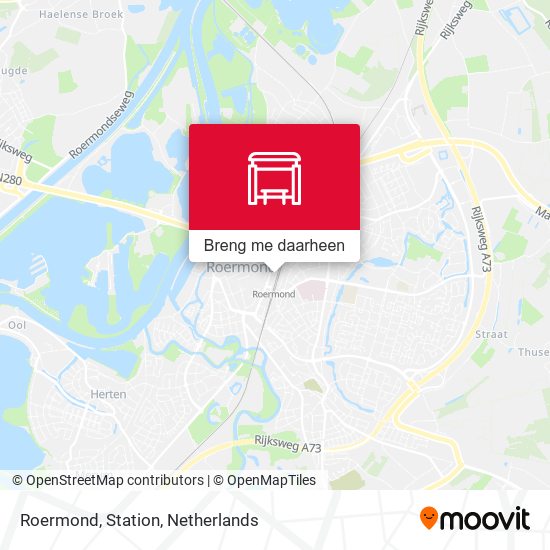 Roermond, Station kaart
