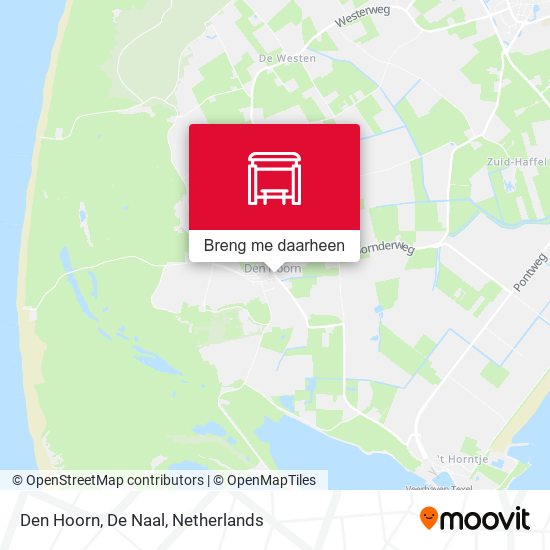 Den Hoorn, De Naal kaart