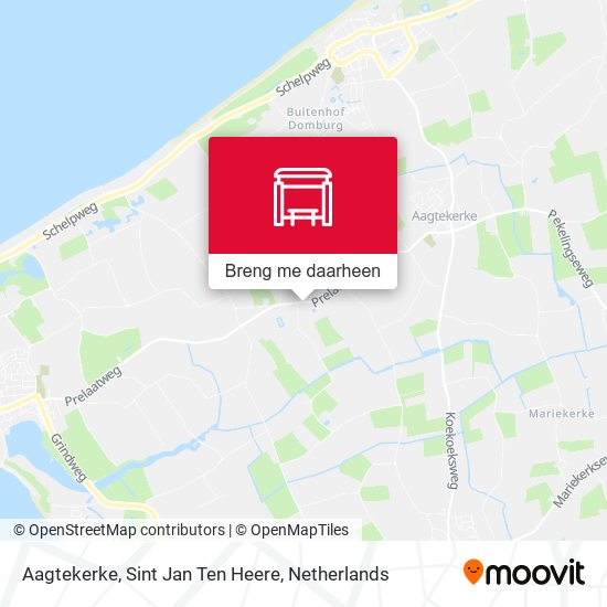 Aagtekerke, Sint Jan Ten Heere kaart