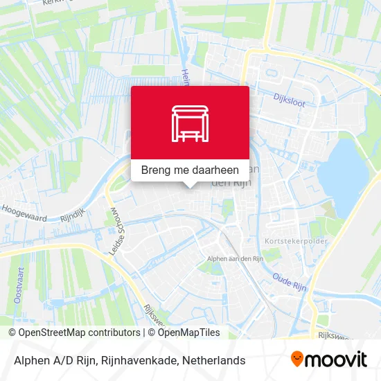 Alphen A/D Rijn, Rijnhavenkade kaart