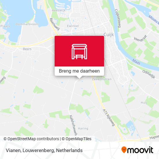 Vianen, Louwerenberg kaart