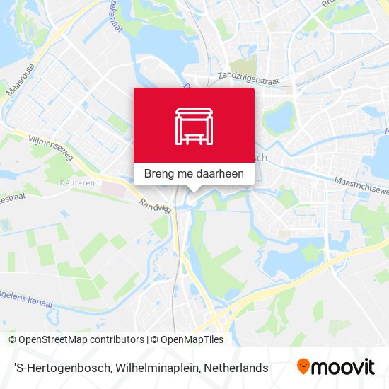 'S-Hertogenbosch, Wilhelminaplein kaart