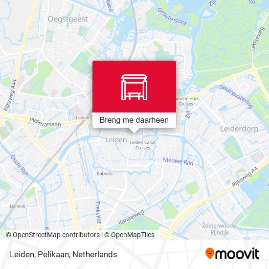 Leiden, Pelikaan kaart