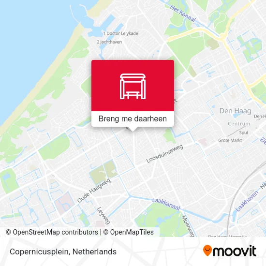 Copernicusplein kaart