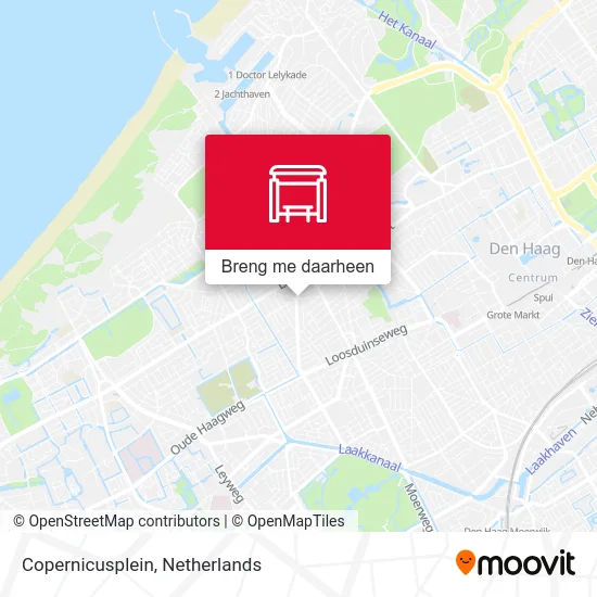 Copernicusplein kaart