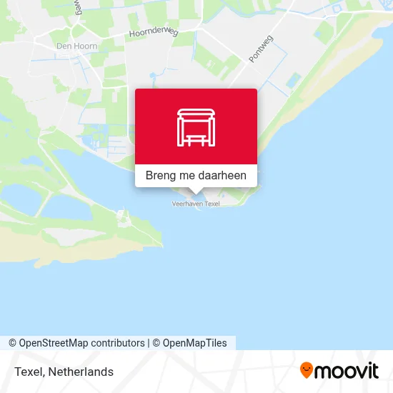 Texel kaart