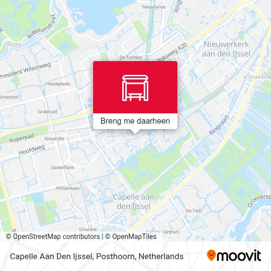 Capelle Aan Den Ijssel, Posthoorn kaart